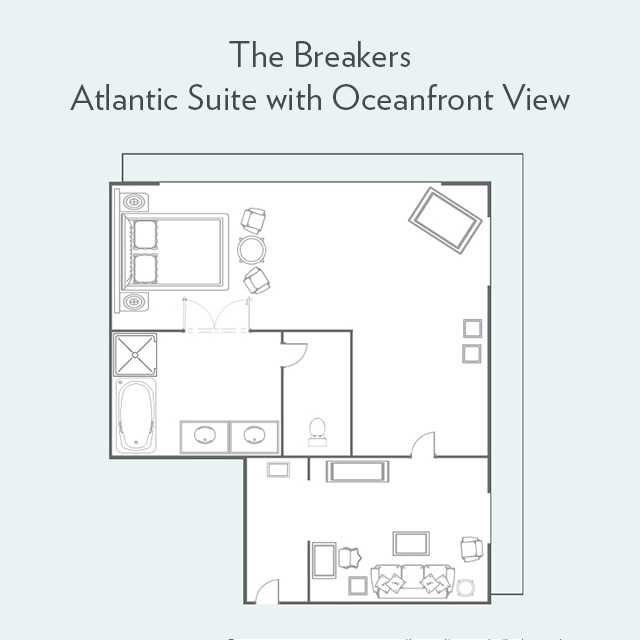 Atlantic Suite floor plan