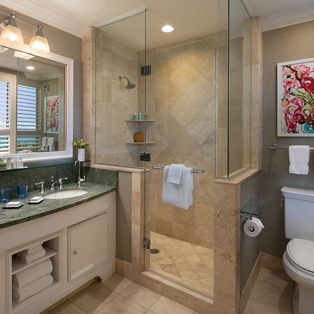 Deluxe Guest Room with Partial Ocean View Bathroom