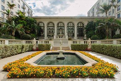 Mediterranean Courtyard at The Breakers