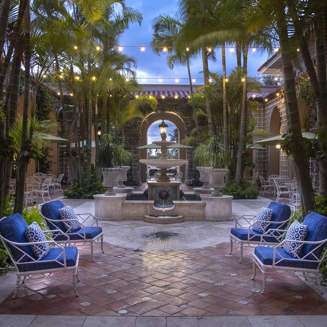 The Palm Courtyard at The Breakers