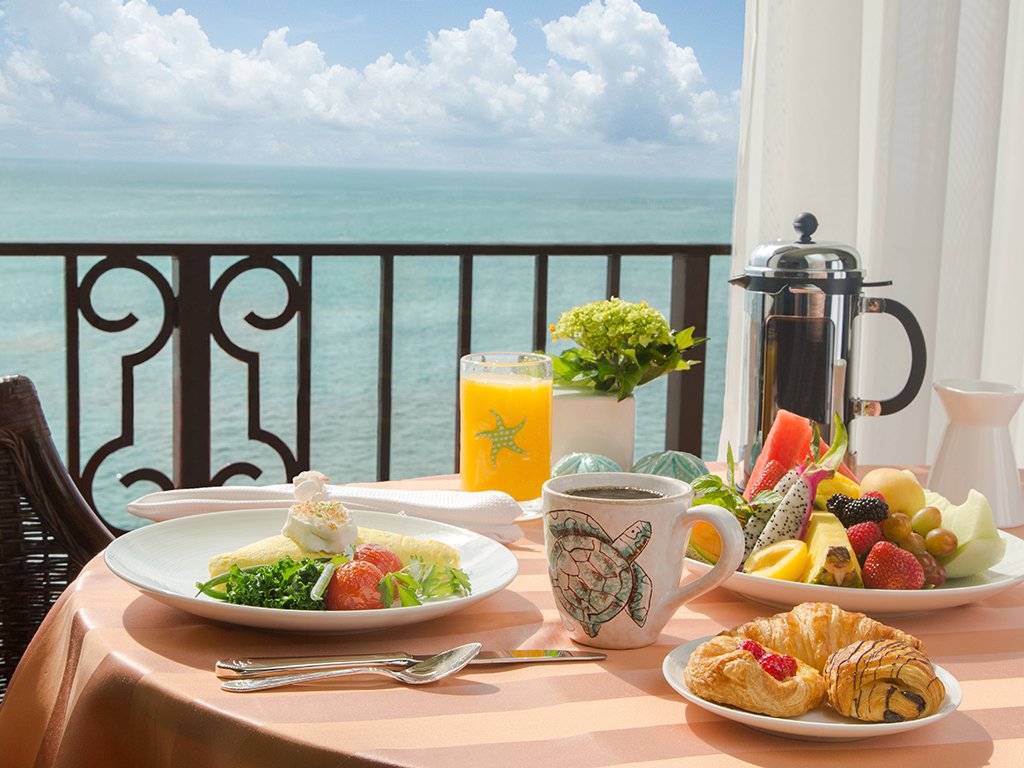 In-Room Dining breakfast