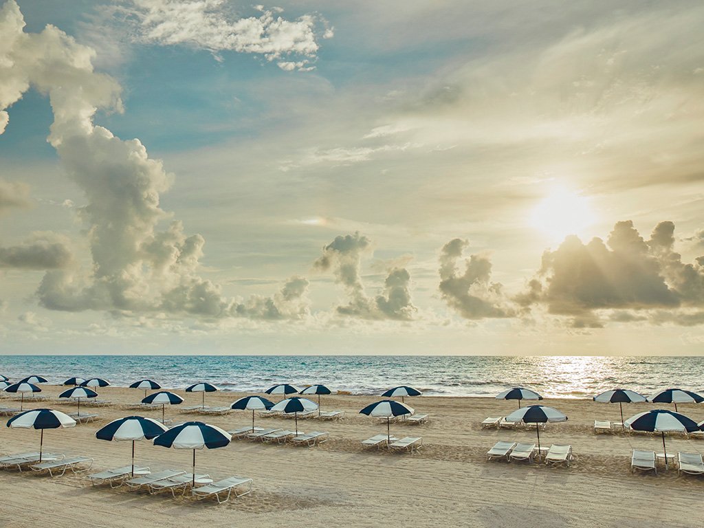 Beachfront at The Breakers Palm Beach