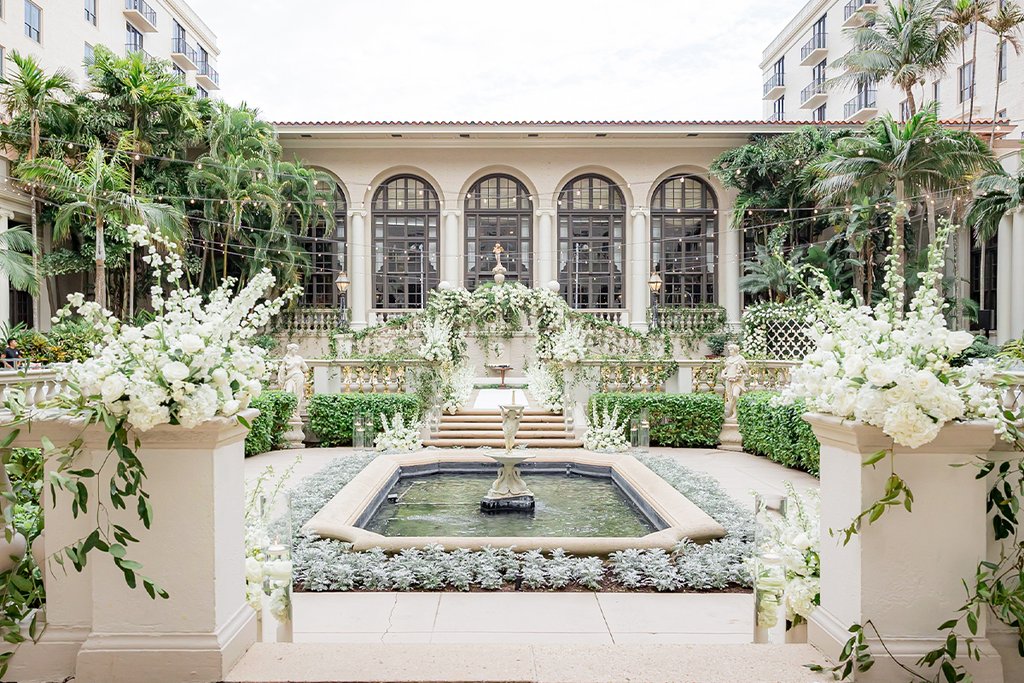 Mediterranean Courtyard at The Breakers