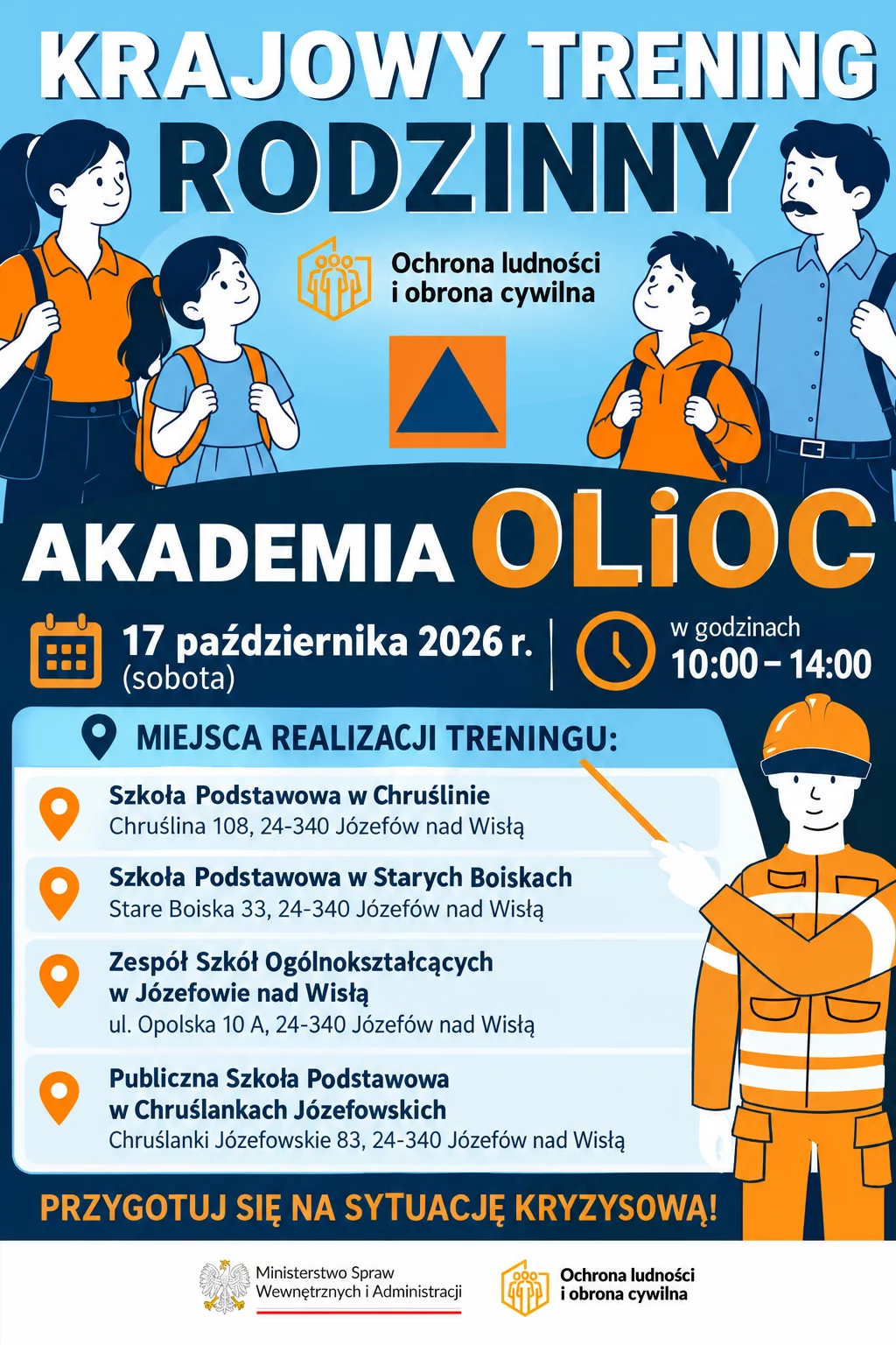 Czy twoja rodzina wie, co robić w razie alarmu?