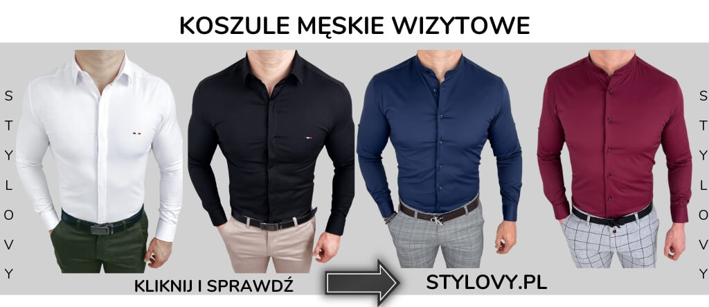 Koszule męskie wizytowe