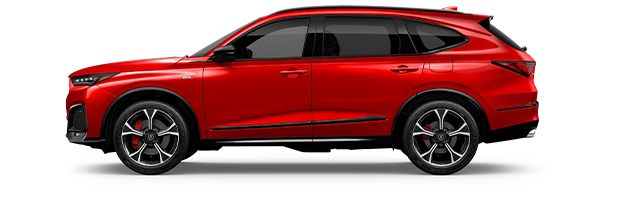 2026 Acura MDX Type S, the high-output three-row SUV with air suspension and a turbocharged V6.