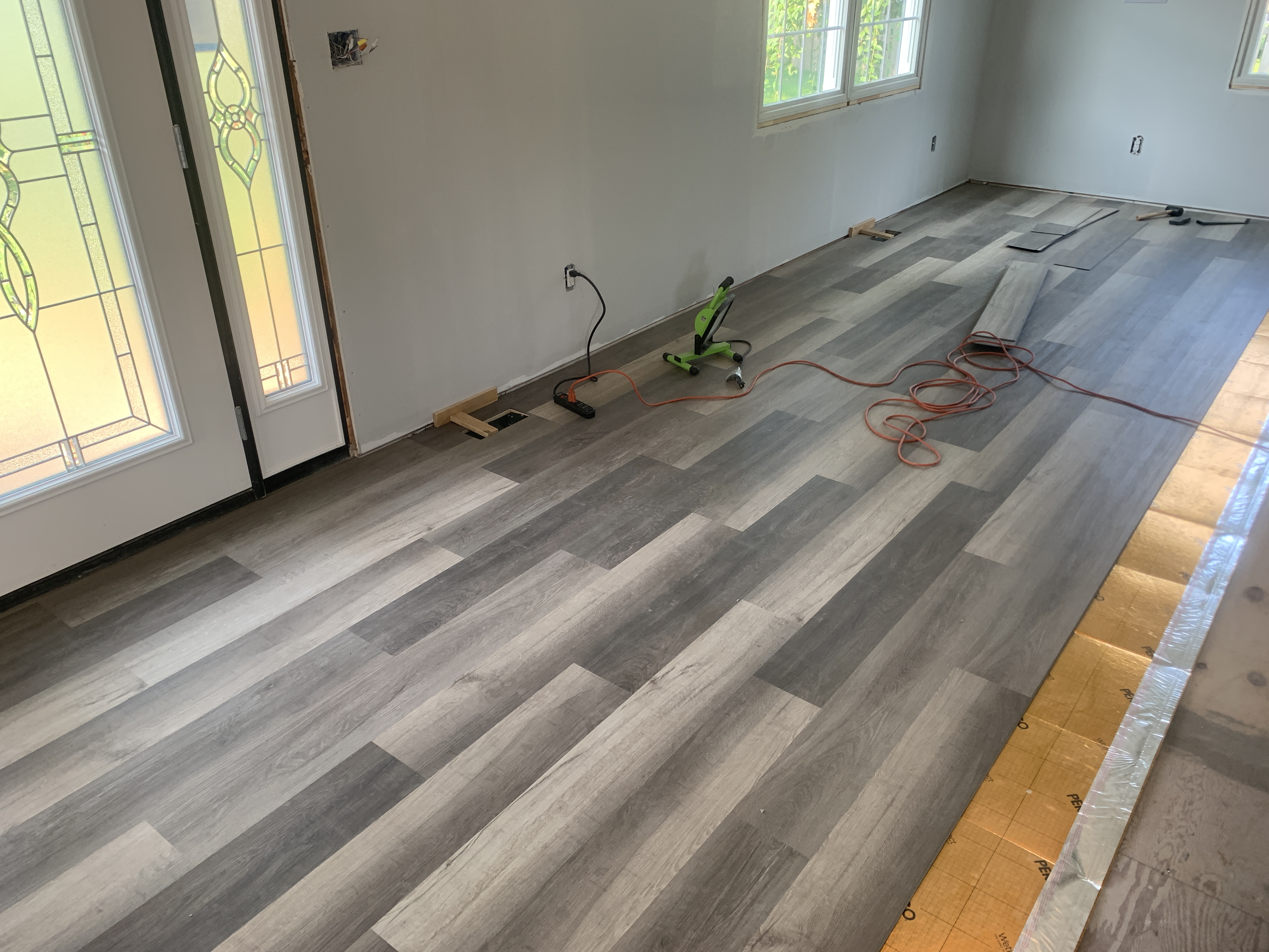 Laminate Flooring Install