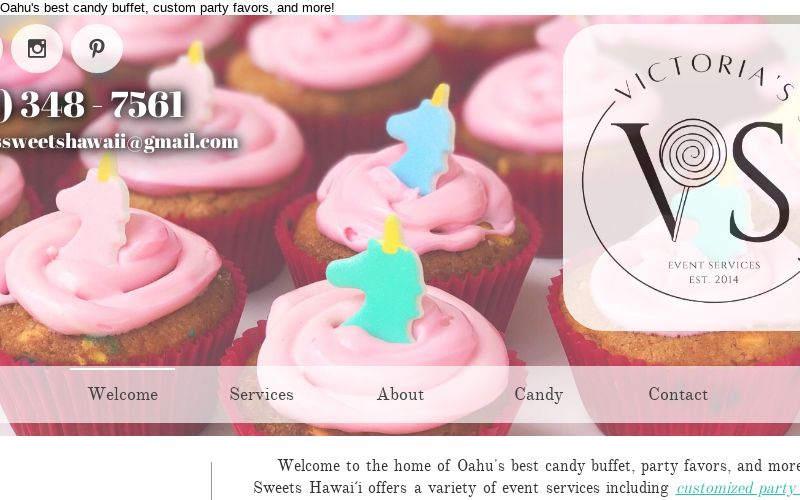 to Victoria's Sweets! Oahu's best candy buffets, party favors