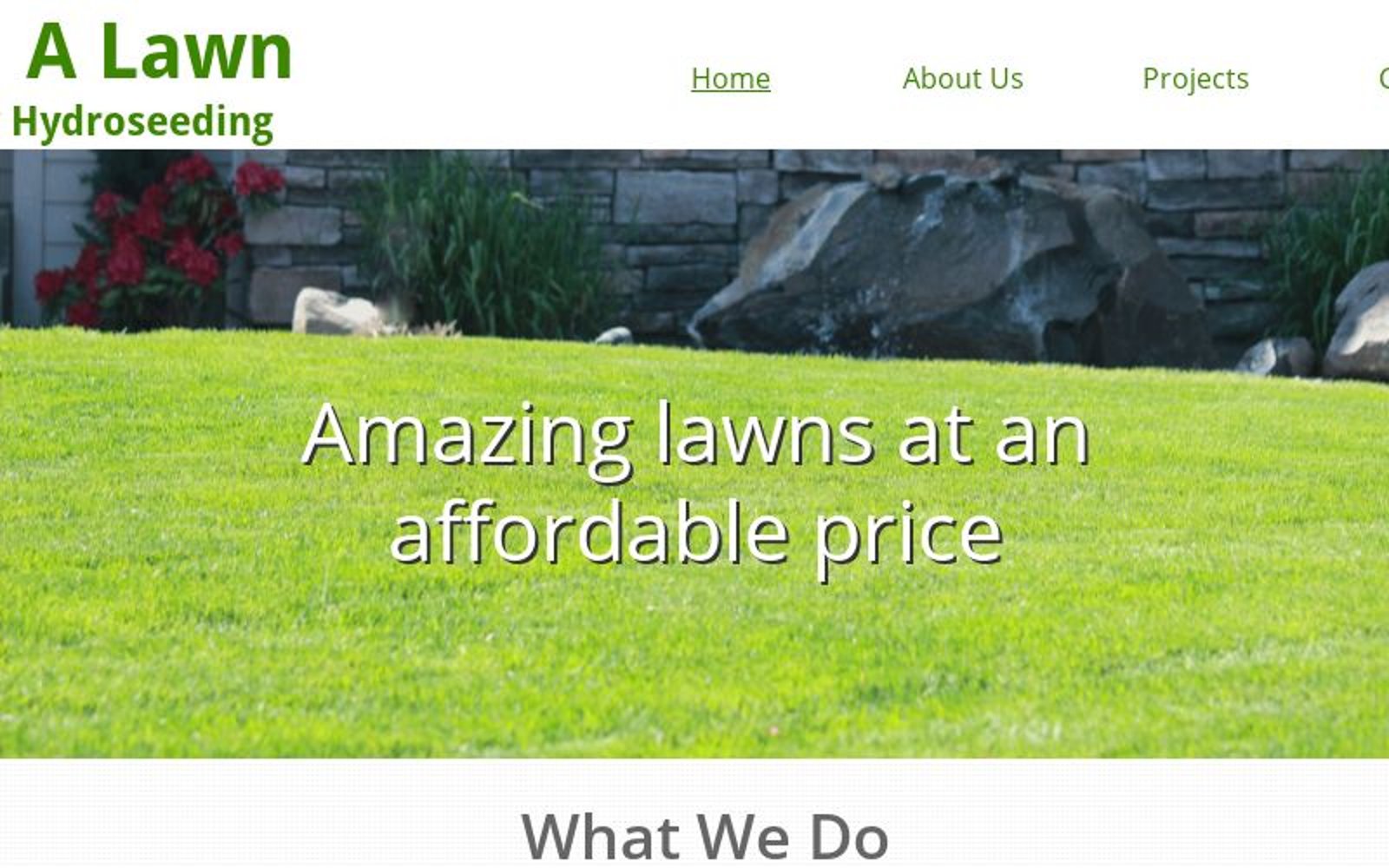 lawn care process