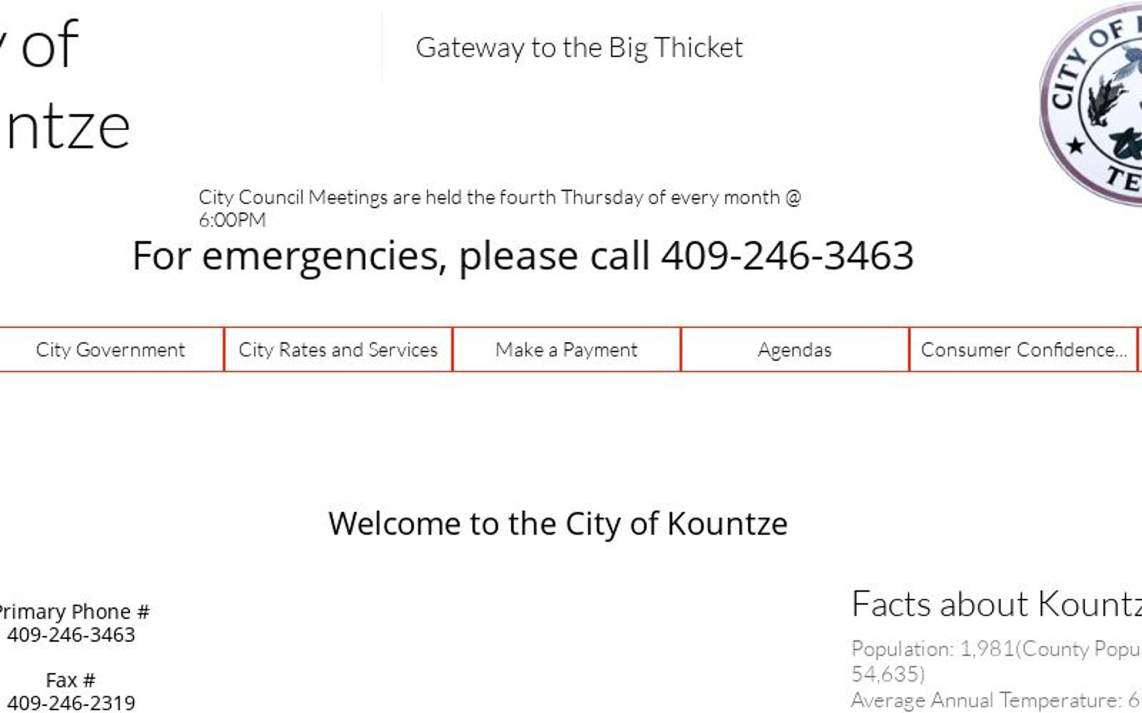 City of Kountze