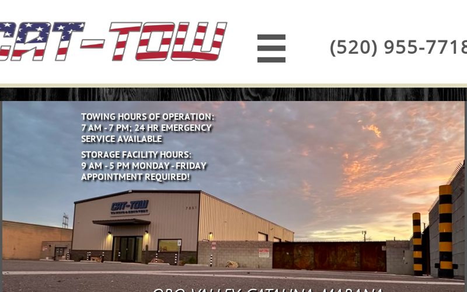 Catalina Towing & Recovery (CAT-TOW) logo