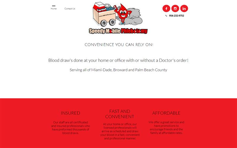 to Speedy Mobile Phlebotomy, a company to draw your labs in the