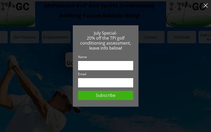 McPherson Golf and Sport Conditioning
