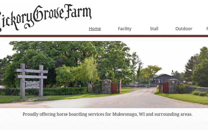 Hickory Grove Farm Horse Boarding