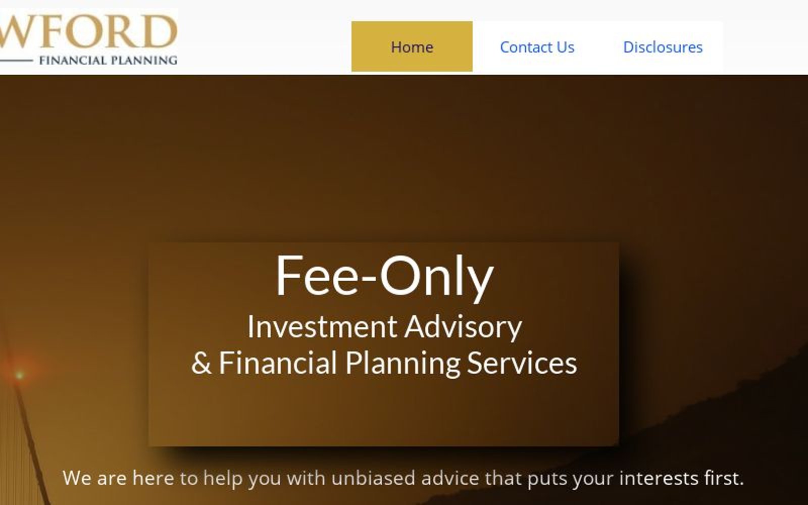 Crawford Financial Planning  Consulting