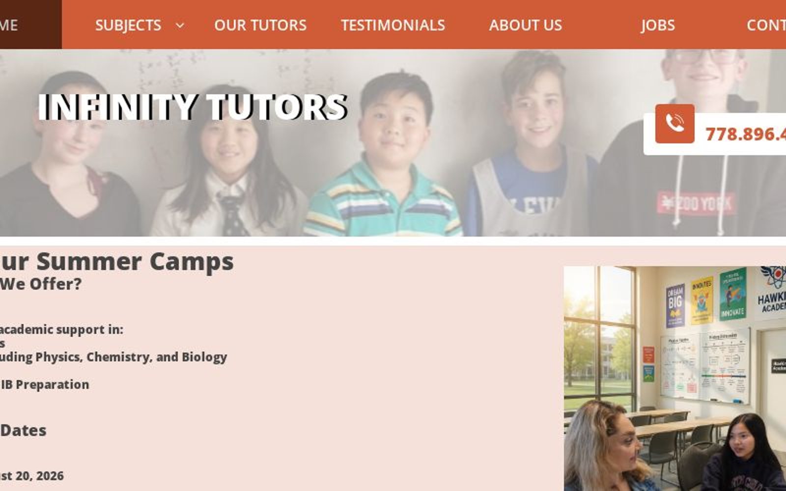 Infinity Tutors BC