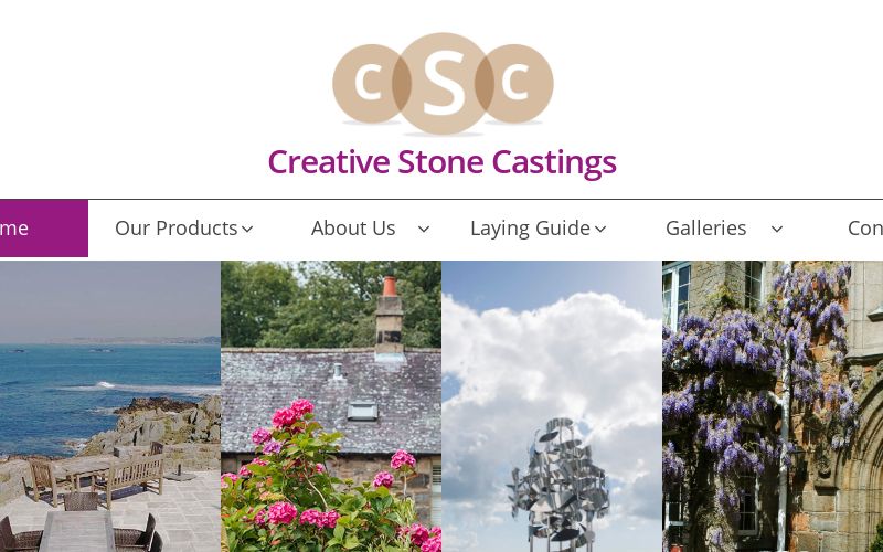 Creative Stone Castings Garden Paving Commercial Projects
