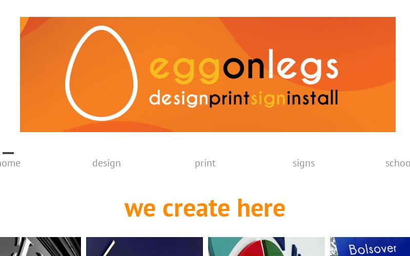 Egg On Legs Design & Print