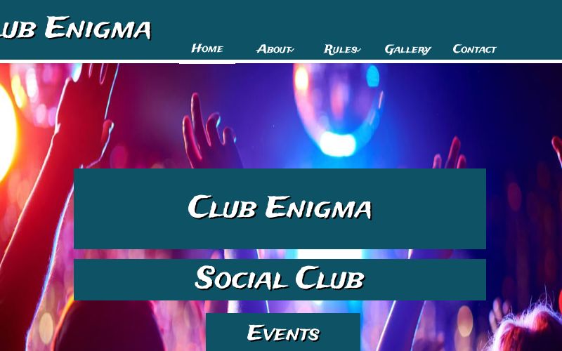 Enigma night club, By Enigma NC