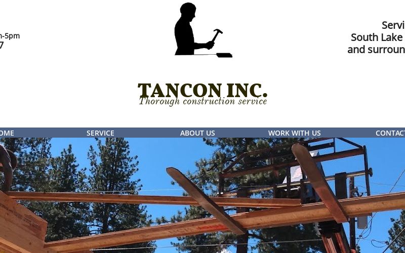 General Contractor South Lake Tahoe Tancon