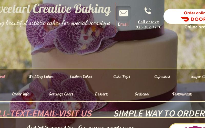 Cake Website Design | theNetStuff