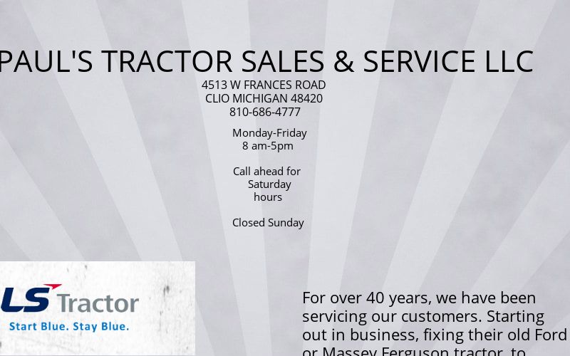 New LS Tractors and LS Tractor Dealers and New 3 point Equipment and Spartan Zero Turn Mowers