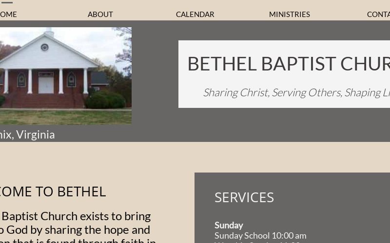 Bethel Baptist Church cover