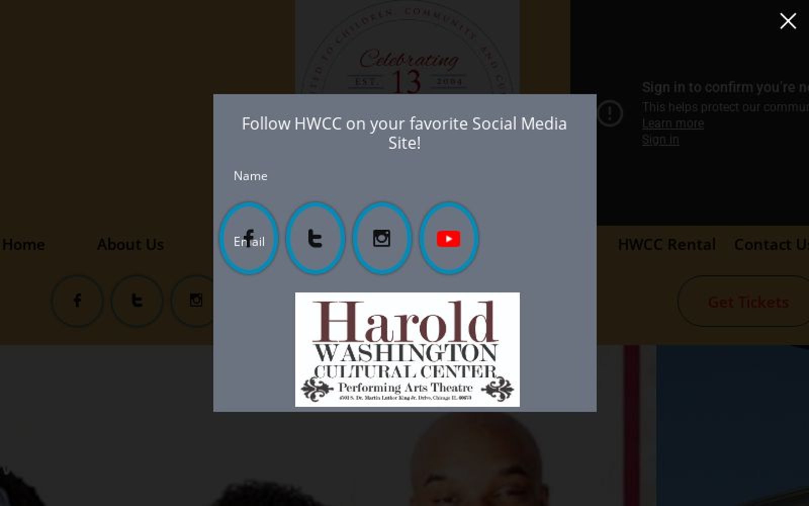 Harold Washington Cultural Center
