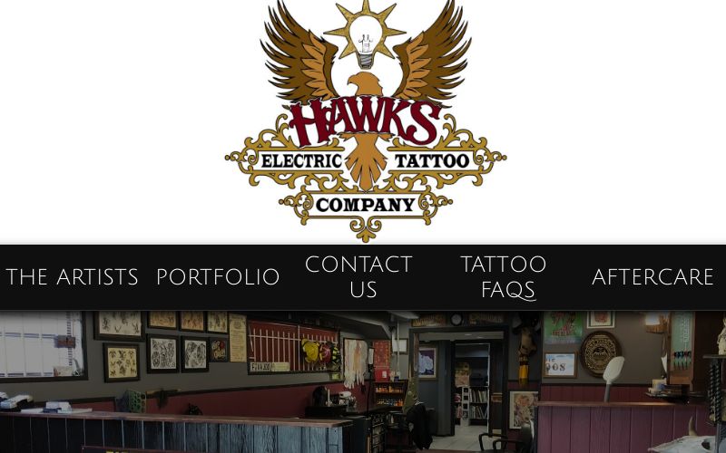 Tattoo Shops in Tampa FL | Hawks Electric Tattoos