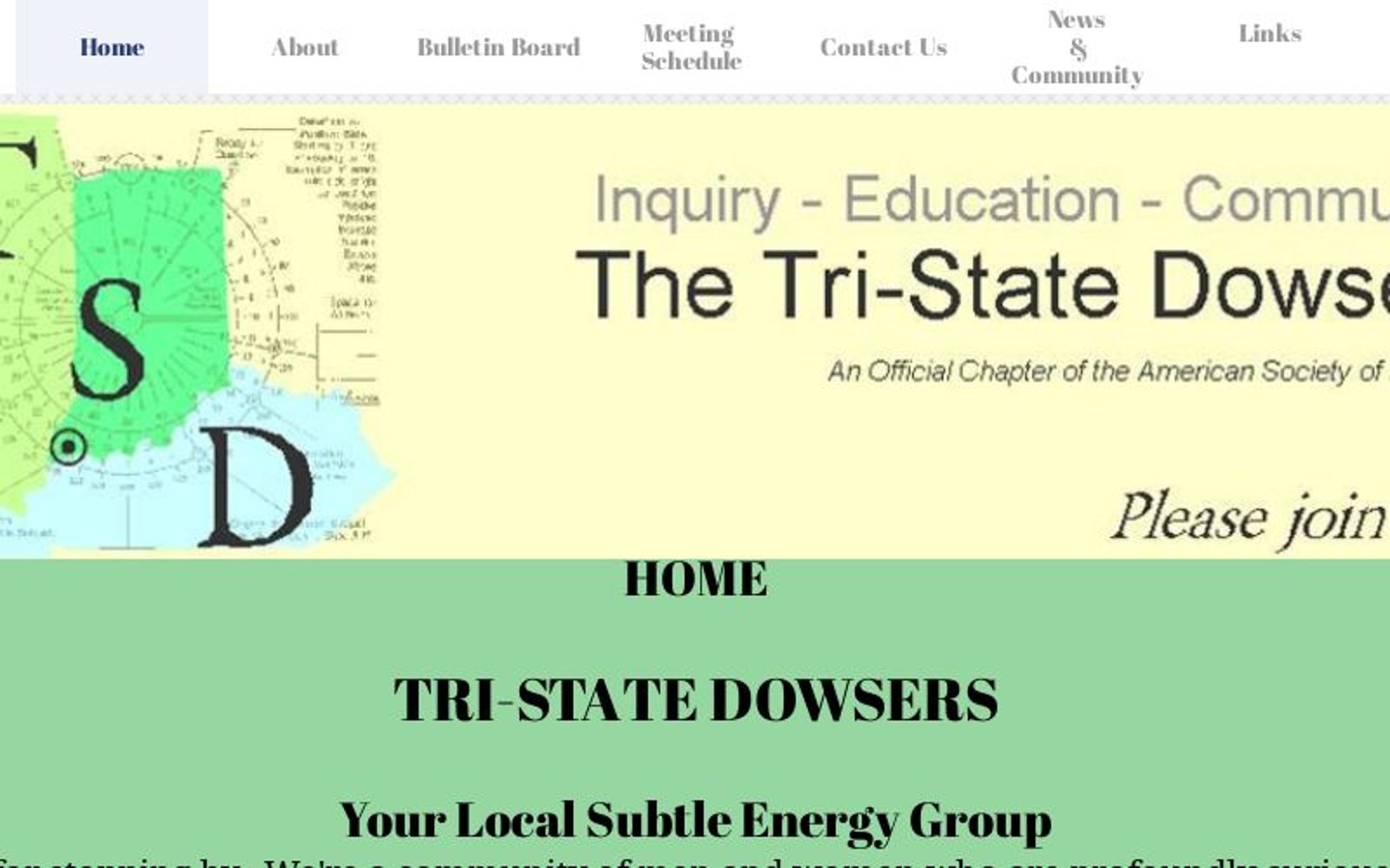 Walt Woods Dowsing Chart