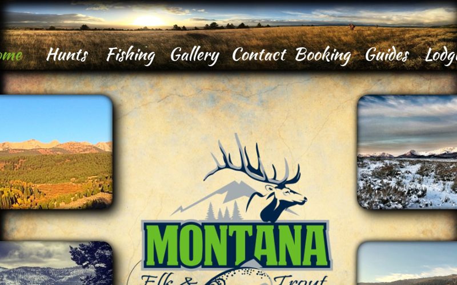 Montana Elk Big Sky Country / Montana Fly Fishing Double Magnet