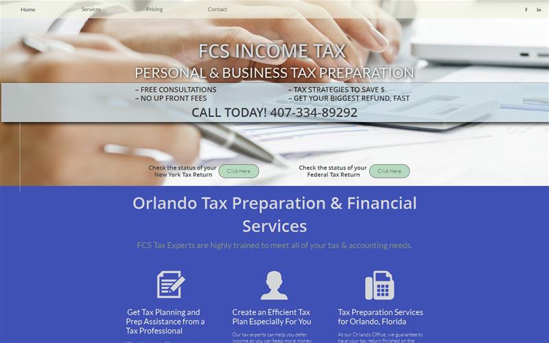 Orlando Tax Preparation by FCS