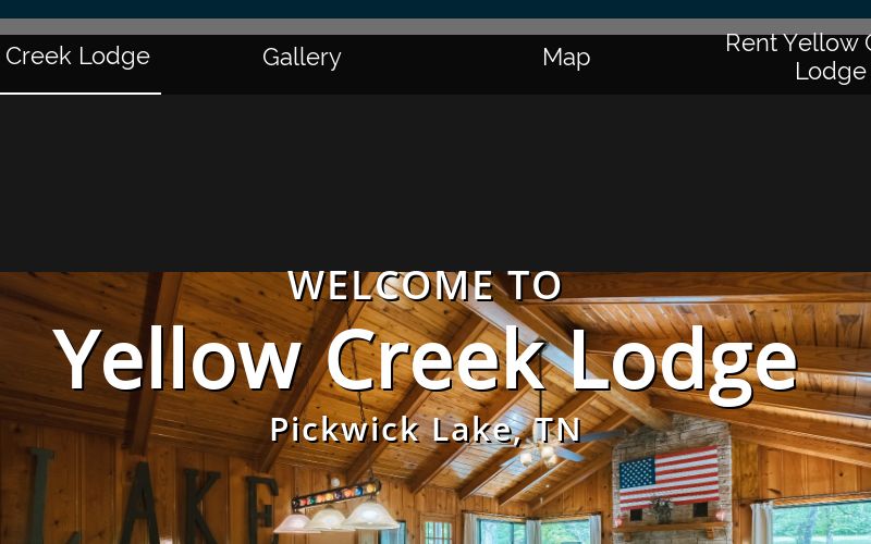 Rent Yellow Creek Lodge for your next Pickwick vacation. Waterfront