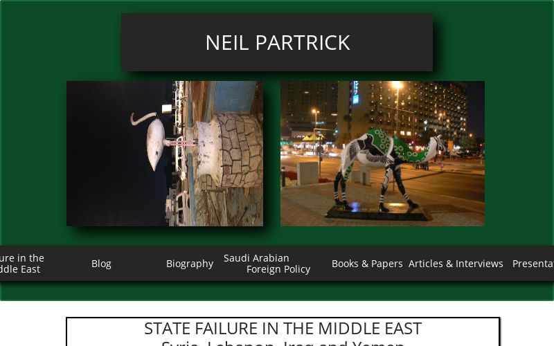 Neil Partrick's Blog