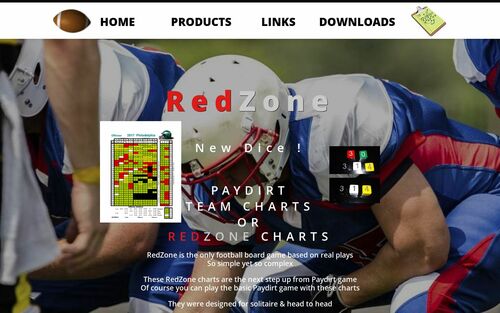 Paydirt Football Charts