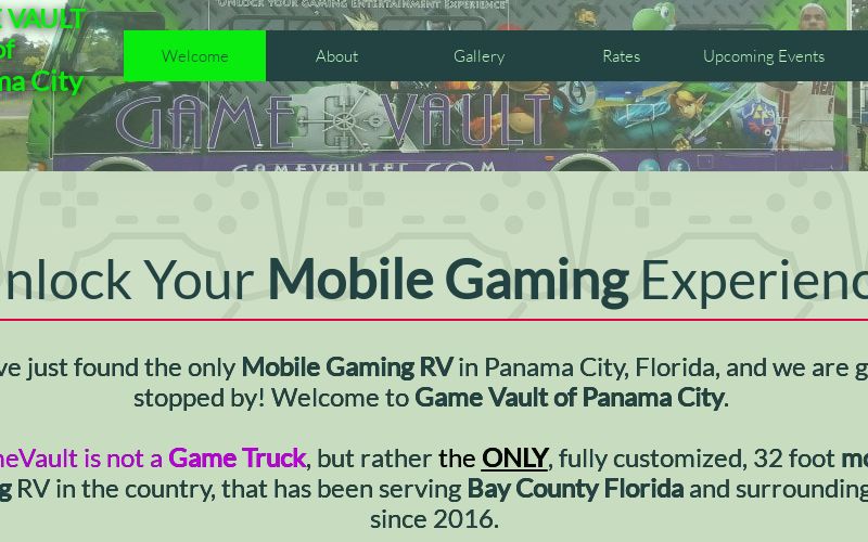 Mobile video Gaming RV