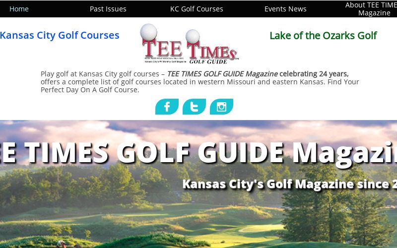 Kc Golf Courses By Tee Times Golf Guide Magazine