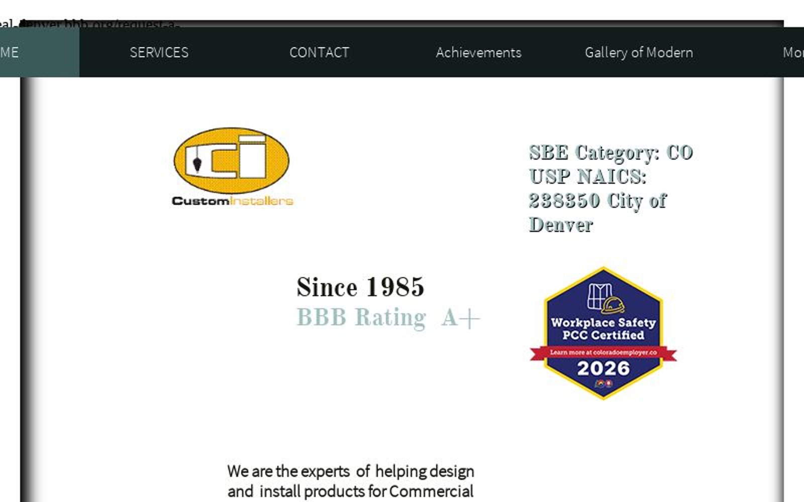 Custom Installers LLC is a Commercial Architectural Millwork ...