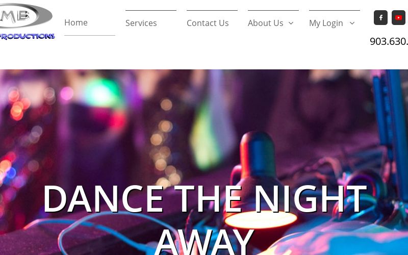 CMB Music Productions website photo