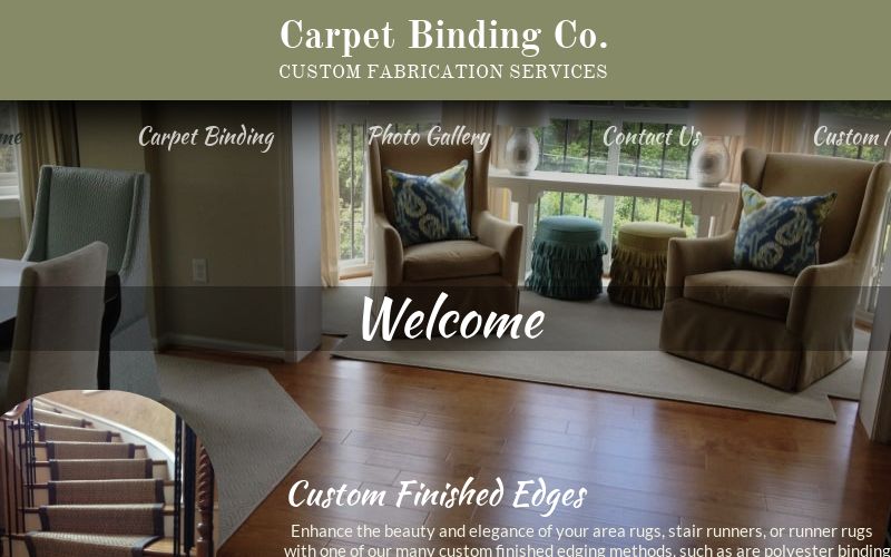 Carpet Binding Sevice, Charlotte NC