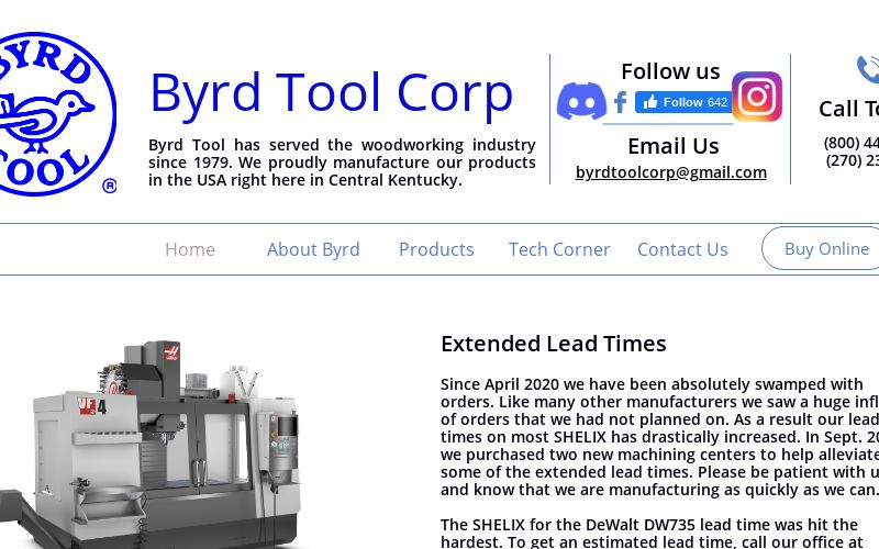 Byrd Tool Corp