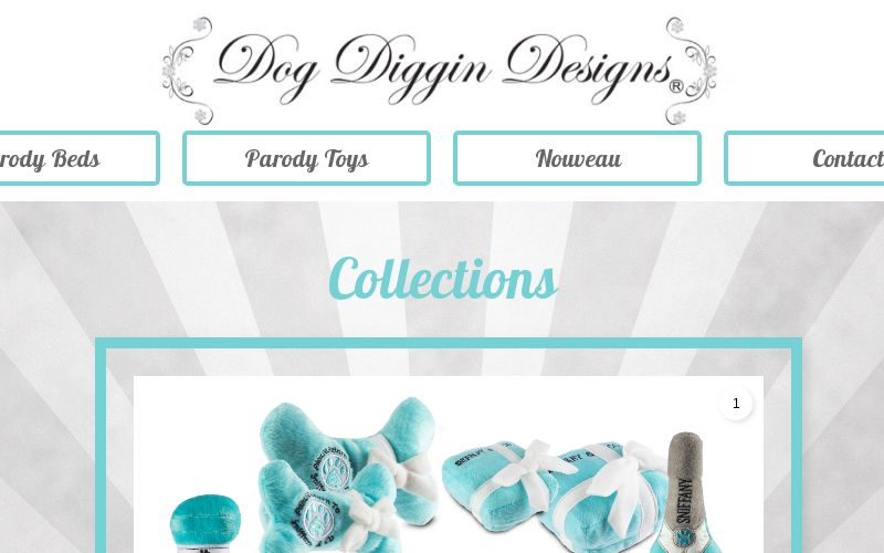 Dog Diggin Designs Runway Pup Collection | Unique, Size: Small, Brown