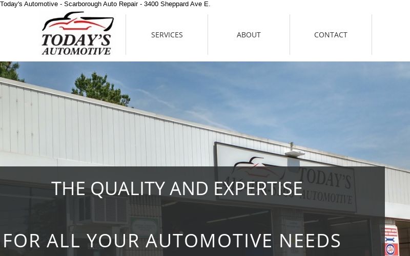 Today's Automotive Scarborough Auto Repair 3400 Sheppard Ave E.