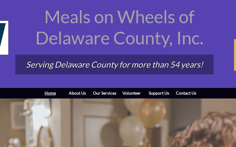 Meals on Wheels of Delaware County logo