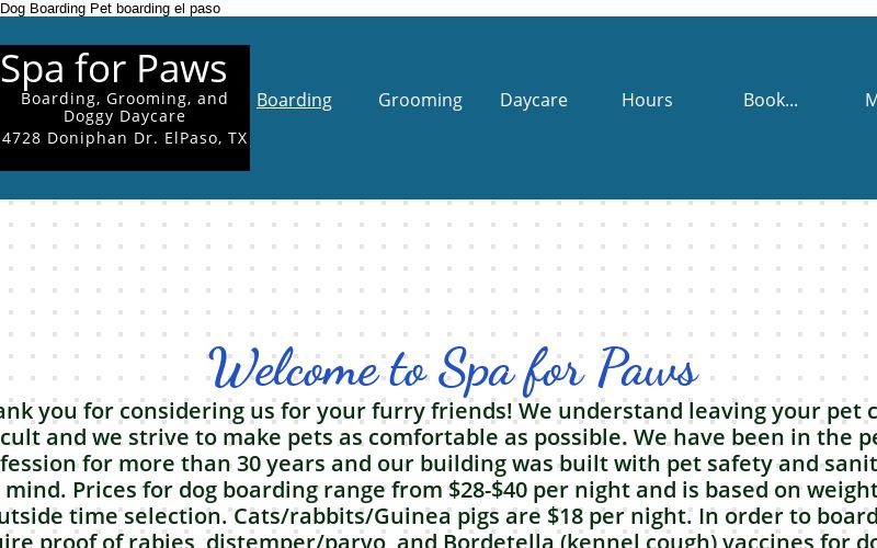 pet daycare cost