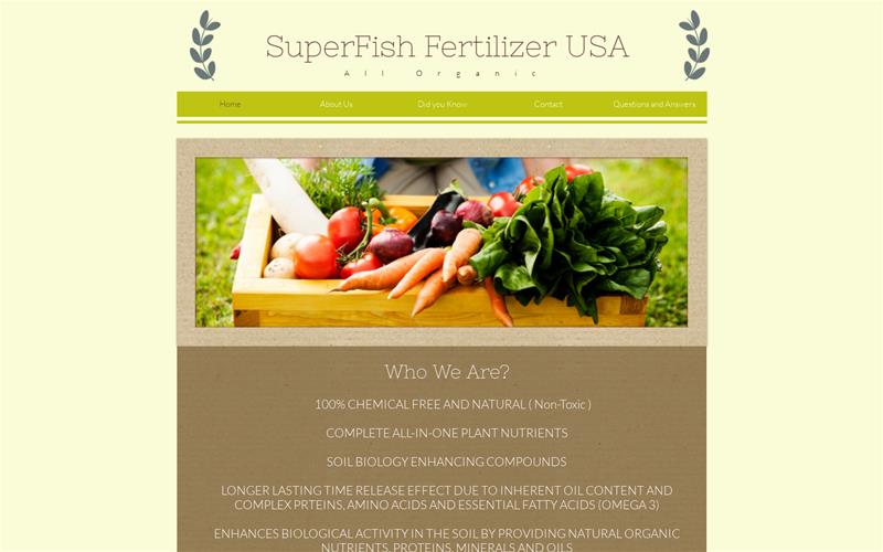 Superfish Fish Hydrolysate Fertilizer