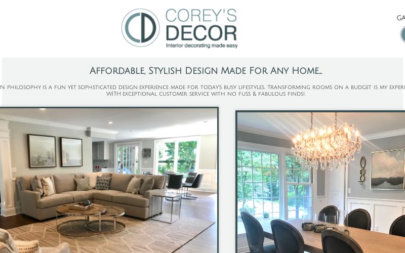 HOME [coreysdecor.com]