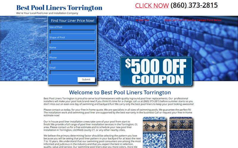 Best Pool Liners Torrington