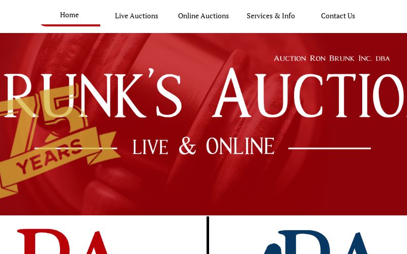 Brunk's Auction