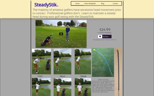 Steadystik Golf Swing Training Aid